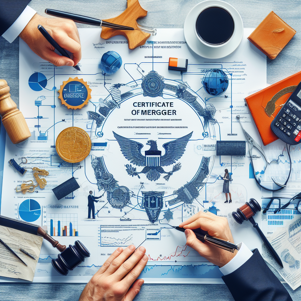 Certificate of Merger Aland Islands